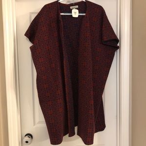 NWT Winter cape warm wrap OS World Market